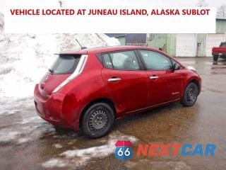 Trzecie zdjęcie samochodu z tyłu: 2013 NISSAN LEAF S VIN:1N4AZ0CP1DC414739 - miniatura