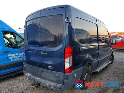 Trzecie zdjęcie samochodu z tyłu: 2015 FORD TRANSIT DELIVERY VAN VIN:1FTSW2CM4FKA85875 - miniatura