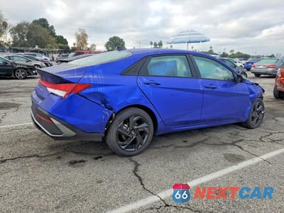 Trzecie zdjęcie samochodu z tyłu: 2026 HYUNDAI ELANTRA SEL SPORT VIN:KMHLM4DG5TU122426 - miniatura