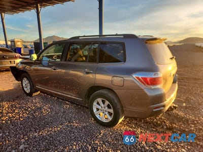 Drugie zdjęcie samochodu z przodu: 2013 TOYOTA HIGHLANDER HYBRID VIN:JTEBC3EH8D2016078 - miniatura