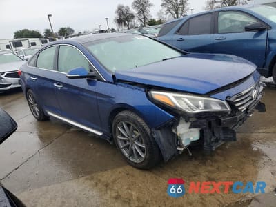 Czwarte zdjęcie samochodu z boku: 2015 HYUNDAI SONATA SPORT VIN:5NPE34AF3FH079473 - miniatura