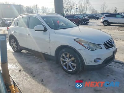 Czwarte zdjęcie samochodu z boku: 2011 INFINITI EX35 BASE VIN:JN1AJ0HR9BM852575 - miniatura