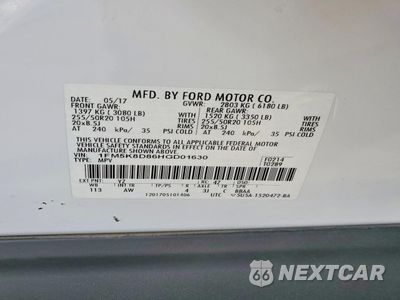 Zdjęcie 14 z 15 samochodu: 2017 FORD EXPLORER XLT VIN:1FM5K8D86HGD01630 - miniatura