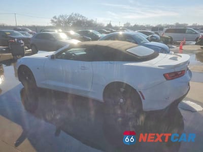 Drugie zdjęcie samochodu z przodu: 2018 CHEVROLET CAMARO LT VIN:1G1FB3DX2J0168827 - miniatura