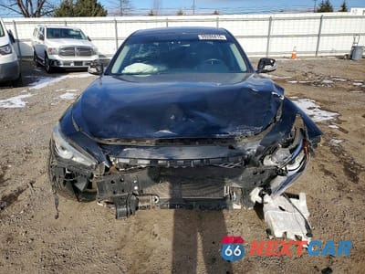 Piąte zdjęcie samochodu w środku: 2014 INFINITI Q50 BASE VIN:JN1BV7AR6EM703573 - miniatura