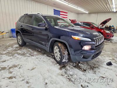 Czwarte zdjęcie samochodu z boku: 2015 JEEP CHEROKEE LATITUDE VIN:1C4PJMCSXFW541319 - miniatura