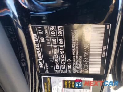 Zdjęcie 13 z 14 samochodu: 2018 MERCEDES-BENZ GLC 300 VIN:WDC0G4JB8JV058648 - miniatura