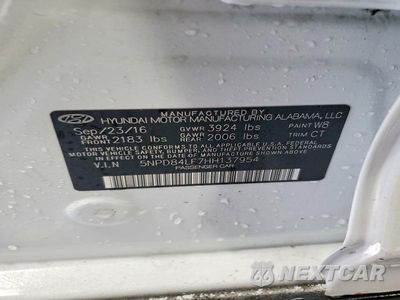 Zdjęcie 12 z 12 samochodu: 2017 HYUNDAI ELANTRA VALUE EDITION VIN:5NPD84LF7HH137954 - miniatura