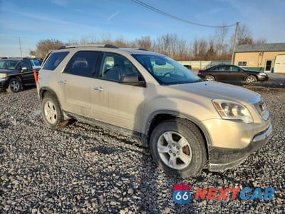 Czwarte zdjęcie samochodu z boku: 2010 GMC ACADIA SLE VIN:1GKLRLED8AJ134416 - miniatura