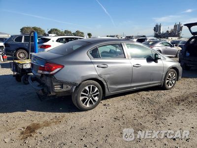 Trzecie zdjęcie samochodu z tyłu: 2013 HONDA CIVIC EX VIN:19XFB2F80DE274082 - miniatura