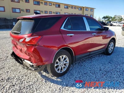 Trzecie zdjęcie samochodu z tyłu: 2019 CHEVROLET EQUINOX LT VIN:3GNAXKEV6KS642547 - miniatura
