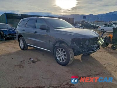Czwarte zdjęcie samochodu z boku: 2022 DODGE DURANGO SXT VIN:1C4RDJAG8NC103654 - miniatura