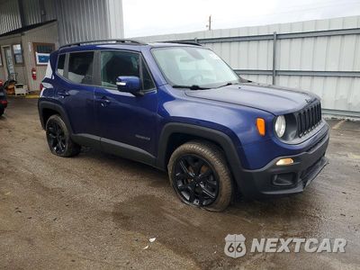 Czwarte zdjęcie samochodu z boku: 2017 JEEP RENEGADE LATITUDE VIN:ZACCJBBB9HPE98788 - miniatura