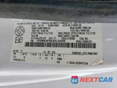 Zdjęcie 13 z 13 samochodu: 2018 FORD E450 BOX TRUCK VIN:1FDWE4F68JDC32656 - miniatura