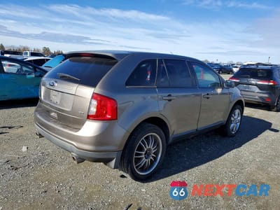 Trzecie zdjęcie samochodu z tyłu: 2013 FORD EDGE SEL VIN:2FMDK3JC0DBC12662 - miniatura