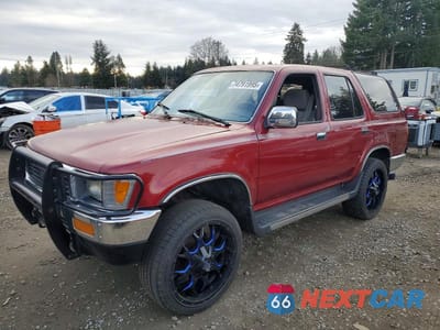 1990 TOYOTA 4RUNNER VN39 SR5 JT3VN39W2L0039620 - główne zdjęcie licytacji z USA - miniatura