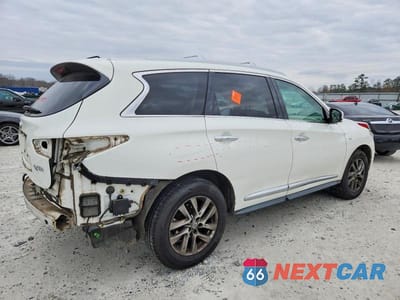 Trzecie zdjęcie samochodu z tyłu: 2014 INFINITI QX60 VIN:5N1AL0MM4EC532748 - miniatura