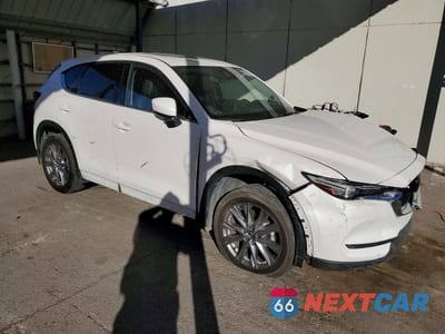 Czwarte zdjęcie samochodu z boku: 2021 MAZDA CX-5 GRAND TOURING VIN:JM3KFBDM7M1457878 - miniatura