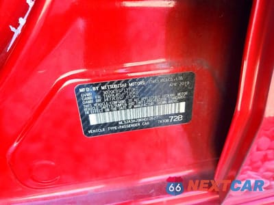 Zdjęcie 12 z 12 samochodu: 2019 MITSUBISHI MIRAGE ES VIN:ML32A3HJ9KH012627 - miniatura