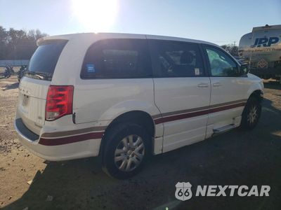 Trzecie zdjęcie samochodu z tyłu: 2018 DODGE GRAND CARAVAN SE VIN:2C4RDGBG5JR224709 - miniatura