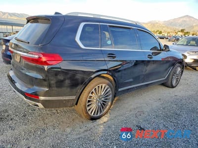 Trzecie zdjęcie samochodu z tyłu: 2020 BMW X7 XDRIVE40I VIN:5UXCW2C01L9B41874 - miniatura