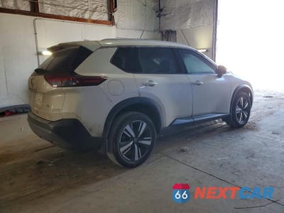 Trzecie zdjęcie samochodu z tyłu: 2021 NISSAN ROGUE SL VIN:JN8AT3CA5MW027512 - miniatura