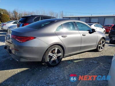 Trzecie zdjęcie samochodu z tyłu: 2020 MERCEDES-BENZ CLA 250 4MATIC VIN:W1K5J4HB8LN083562 - miniatura