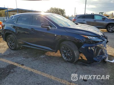 Czwarte zdjęcie samochodu z boku: 2021 LEXUS RX 450H F SPORT VIN:2T2SGMDA0MC065047 - miniatura