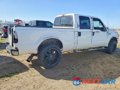 Trzecie zdjęcie samochodu z tyłu: 2002 FORD F250 SUPER DUTY VIN:1FTNW21F92EA84876 - miniatura