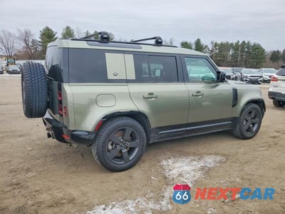 Trzecie zdjęcie samochodu z tyłu: 2023 LAND ROVER DEFENDER 110 X-DYNAMIC SE VIN:SALE2EEUXP2183150 - miniatura