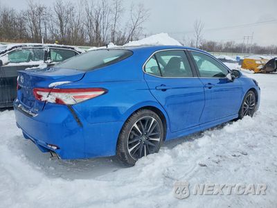Trzecie zdjęcie samochodu z tyłu: 2018 TOYOTA CAMRY XSE V6 VIN:4T1BZ1HK7JU008547 - miniatura