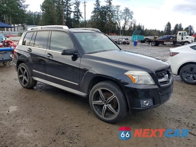 Czwarte zdjęcie samochodu z boku: 2010 MERCEDES-BENZ GLK 350 4MATIC VIN:WDCGG8HB6AF469276 - miniatura