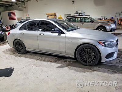 Czwarte zdjęcie samochodu z boku: 2016 MERCEDES-BENZ C 450 4MATIC AMG VIN:55SWF6EB4GU119928 - miniatura