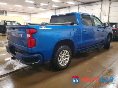 Trzecie zdjęcie samochodu z tyłu: 2023 CHEVROLET SILVERADO K1500 RST VIN:1GCUDEE82PZ109728 - miniatura