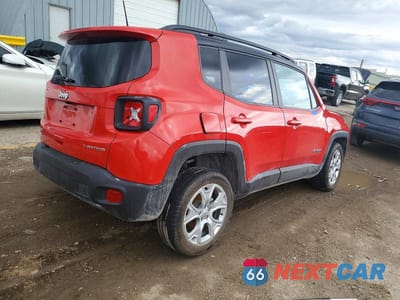 Trzecie zdjęcie samochodu z tyłu: 2023 JEEP RENEGADE LIMITED VIN:ZACNJDD17PPP41745 - miniatura