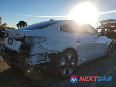 Trzecie zdjęcie samochodu z tyłu: 2025 BMW I4 EDRIVE 40 VIN:WBY23HD00SFU15312 - miniatura