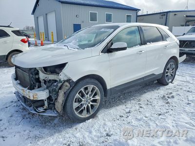 2015 FORD EDGE TITANIUM 2FMPK4K86FBC31815 - główne zdjęcie licytacji z USA - miniatura