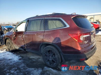 Drugie zdjęcie samochodu z przodu: 2022 HONDA PILOT SE VIN:5FNYF6H26NB097045 - miniatura