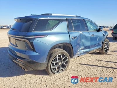 Trzecie zdjęcie samochodu z tyłu: 2025 CHEVROLET TRAVERSE HIGH COUNTRY VIN:1GNERKRS4SJ231452 - miniatura