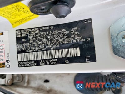 Zdjęcie 13 z 13 samochodu: 2014 LEXUS GX 460 VIN:JTJBM7FXXE5071952 - miniatura