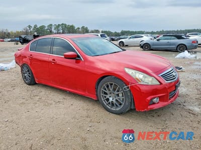Czwarte zdjęcie samochodu z boku: 2011 INFINITI G37 VIN:JN1CV6APXBM503689 - miniatura