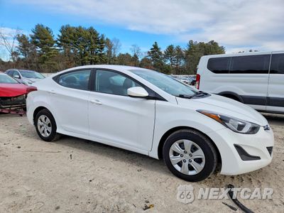 Czwarte zdjęcie samochodu z boku: 2016 HYUNDAI ELANTRA SE VIN:5NPDH4AE1GH765842 - miniatura