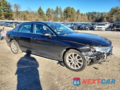 Czwarte zdjęcie samochodu z boku: 2023 AUDI A4 PREMIUM 40 VIN:WAUABAF49PA025785 - miniatura
