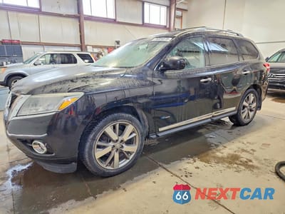 2014 NISSAN PATHFINDER SV HYBRID 5N1CR2MM7EC675079 - główne zdjęcie licytacji z USA - miniatura
