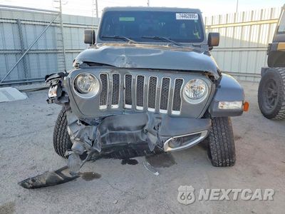 Piąte zdjęcie samochodu w środku: 2022 JEEP WRANGLER UNLIMITED SAHARA VIN:1C4HJXEN7NW238669 - miniatura
