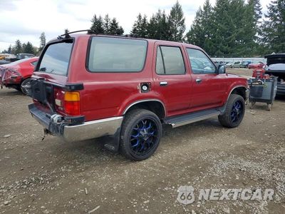 Trzecie zdjęcie samochodu z tyłu: 1990 TOYOTA 4RUNNER VN39 SR5 VIN:JT3VN39W2L0039620 - miniatura