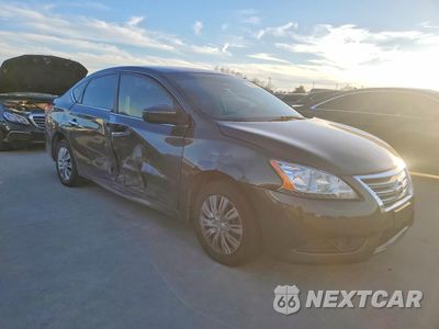 Czwarte zdjęcie samochodu z boku: 2014 NISSAN SENTRA S VIN:3N1AB7AP8EY248323 - miniatura