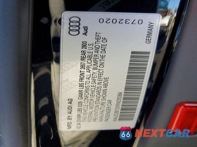 Zdjęcie 12 z 12 samochodu: 2024 AUDI A6 PREMIUM PLUS VIN:WAUE3BF2XRN035384 - miniatura