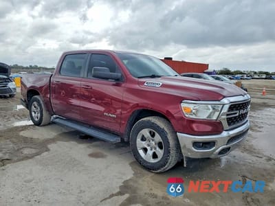 Czwarte zdjęcie samochodu z boku: 2022 RAM 1500 BIG HORN/LONE STAR VIN:1C6RREFG7NN193800 - miniatura