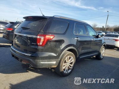 Trzecie zdjęcie samochodu z tyłu: 2018 FORD EXPLORER LIMITED VIN:1FM5K8F82JGC66894 - miniatura